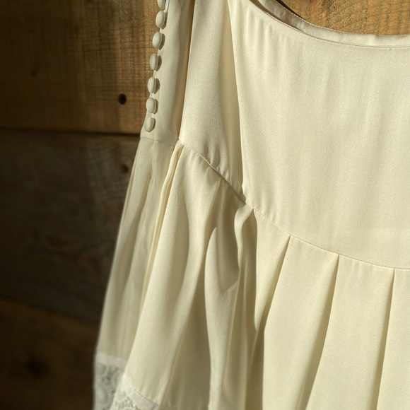 Diane Von Furstenburg Belita Silk Lace Ivory Skirt - Picture 11 of 14